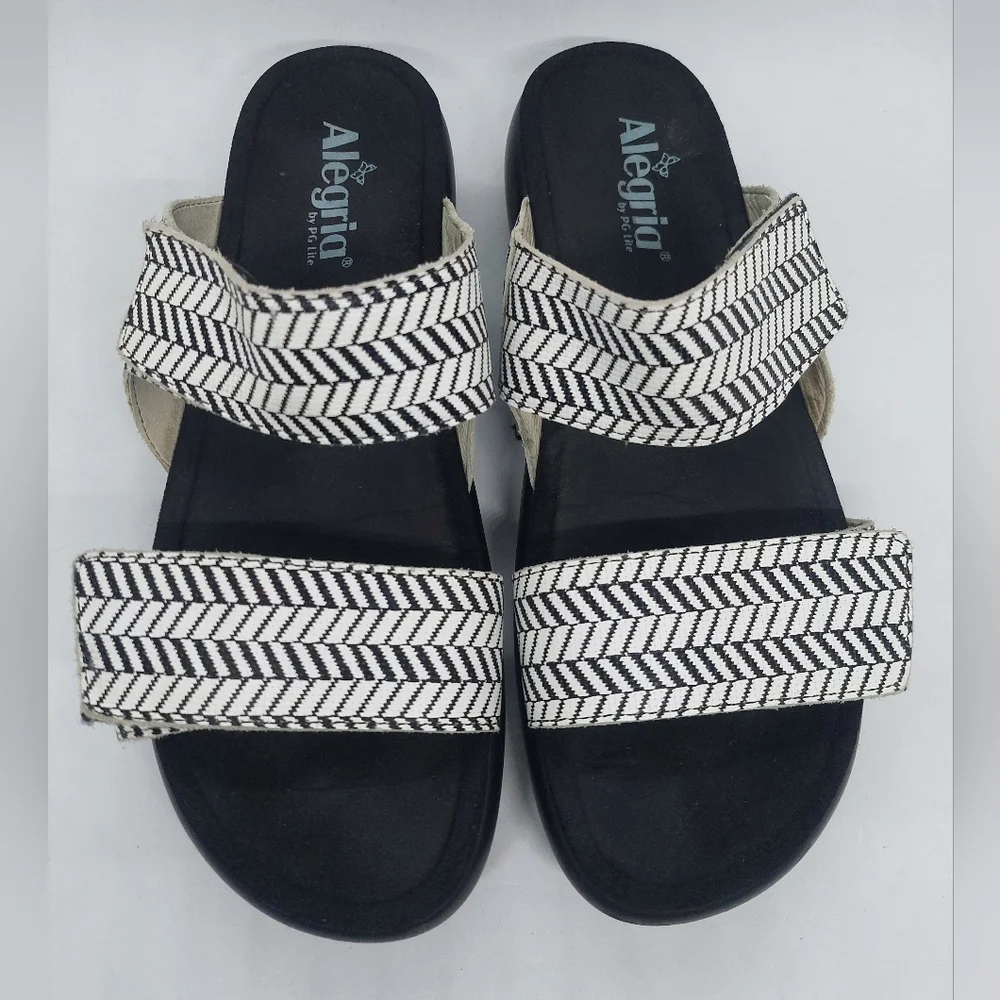Alegria Bry Two-Band Slide Sandals Women’s Size EU 40 US 9.5-10 BRY-813